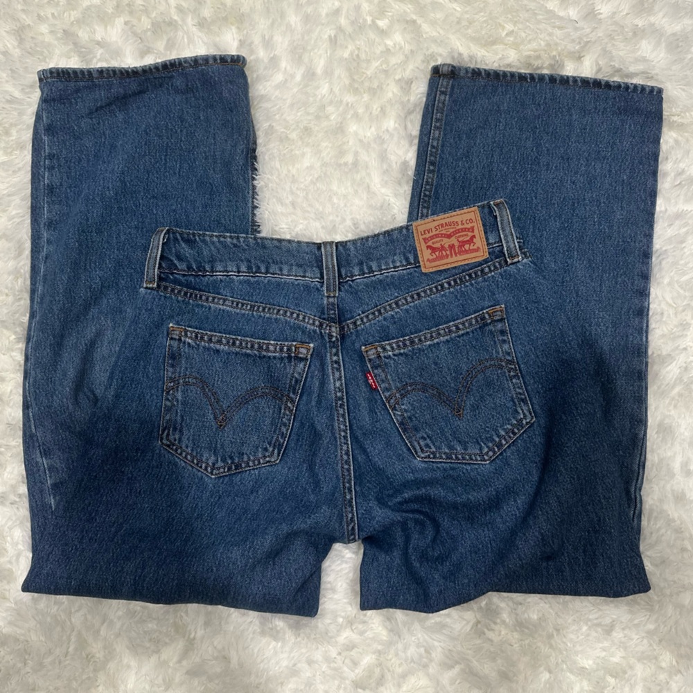 Levi's Classic Blue Jeans with Red Label